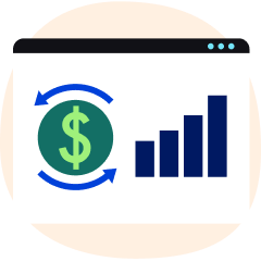 illustration of a digital chart