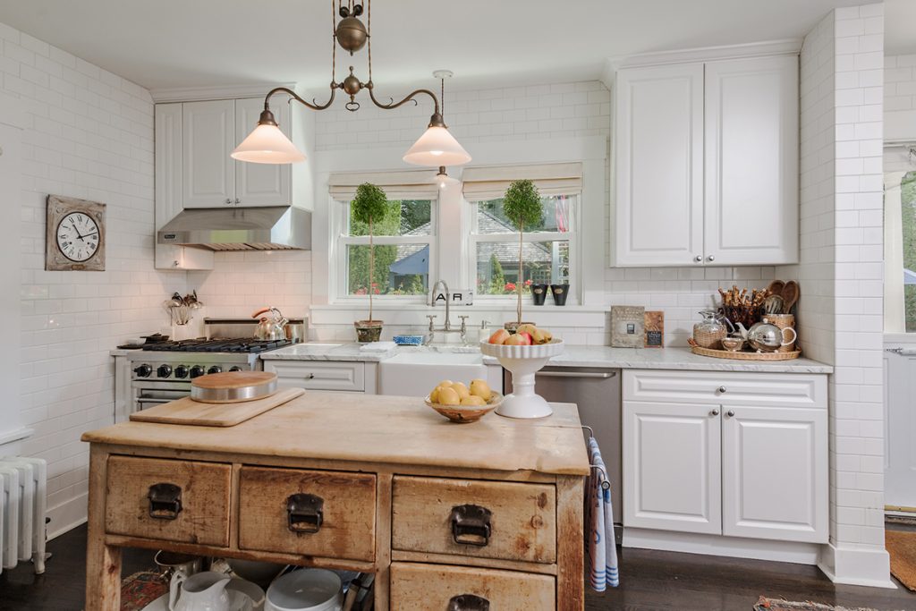 image of rustic kitchen design hamptons