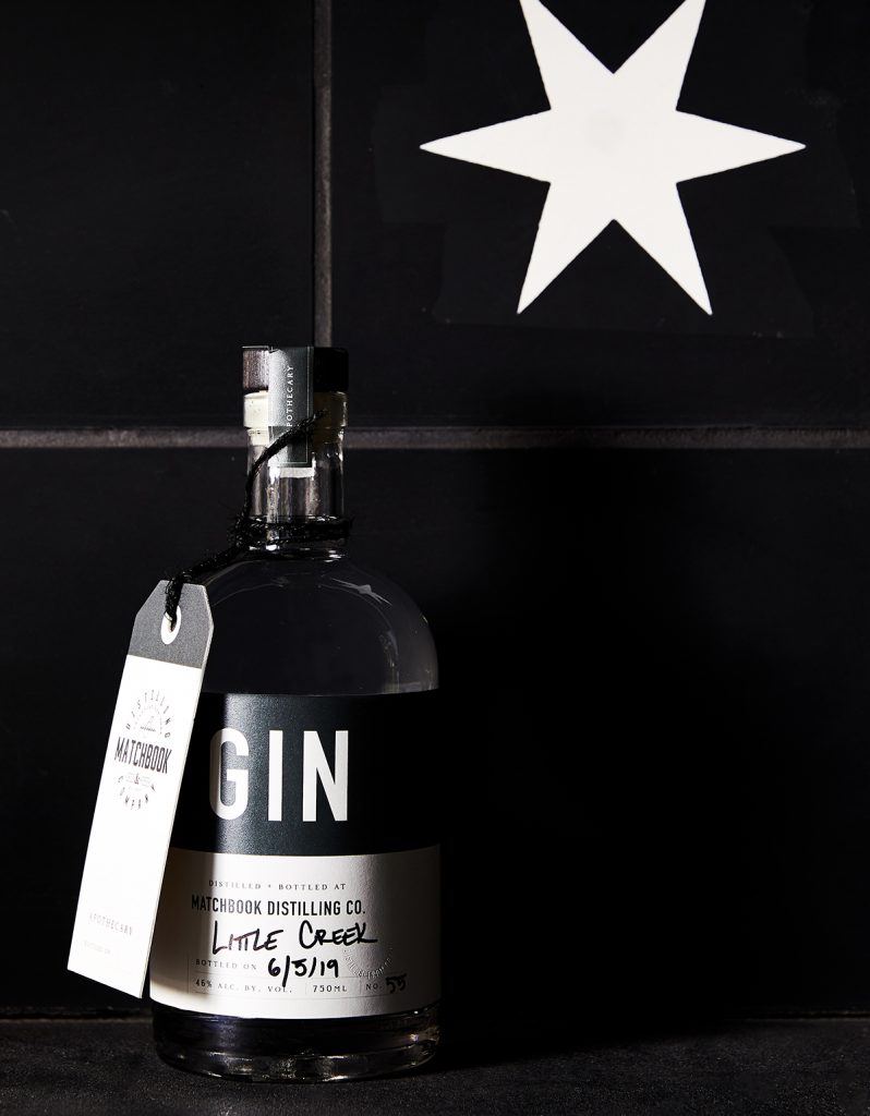 image of matchbook distilling gin