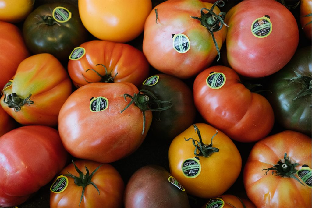 image of hamptons farm stand tomatoes