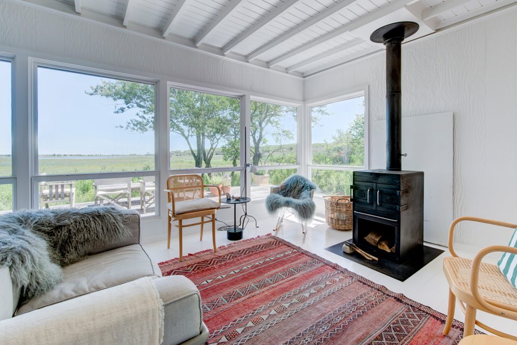 image of springs waterfront cottage living room