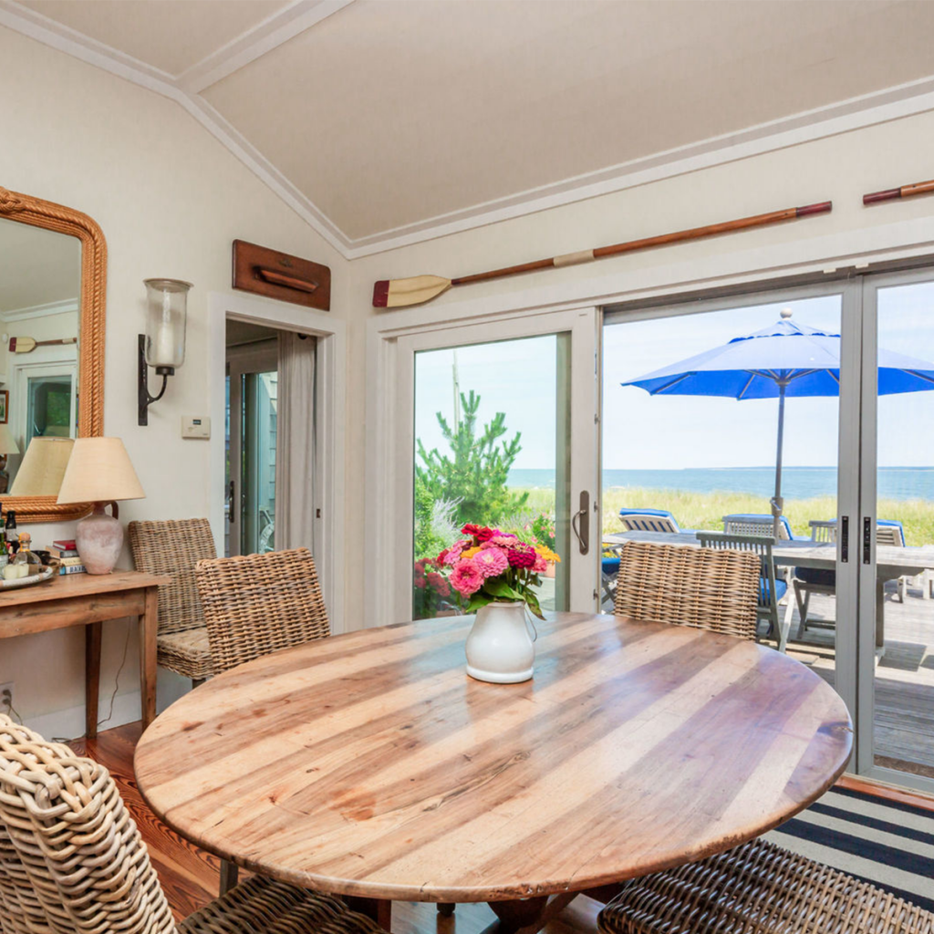 A photo of the dining room at 204 Shore Rd, Amagansett