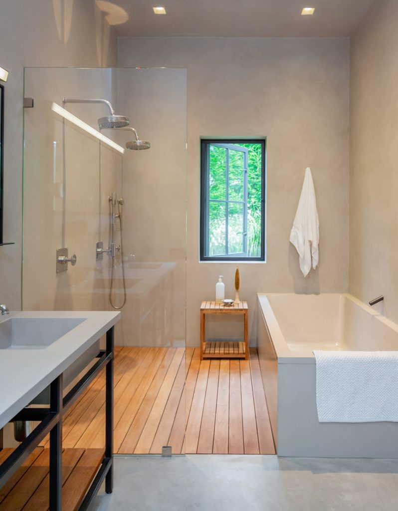 image of amagansett modern bathroom