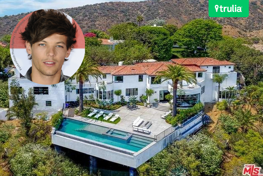 Louis Tomlinson New House New Baby Hollywood Hills CA