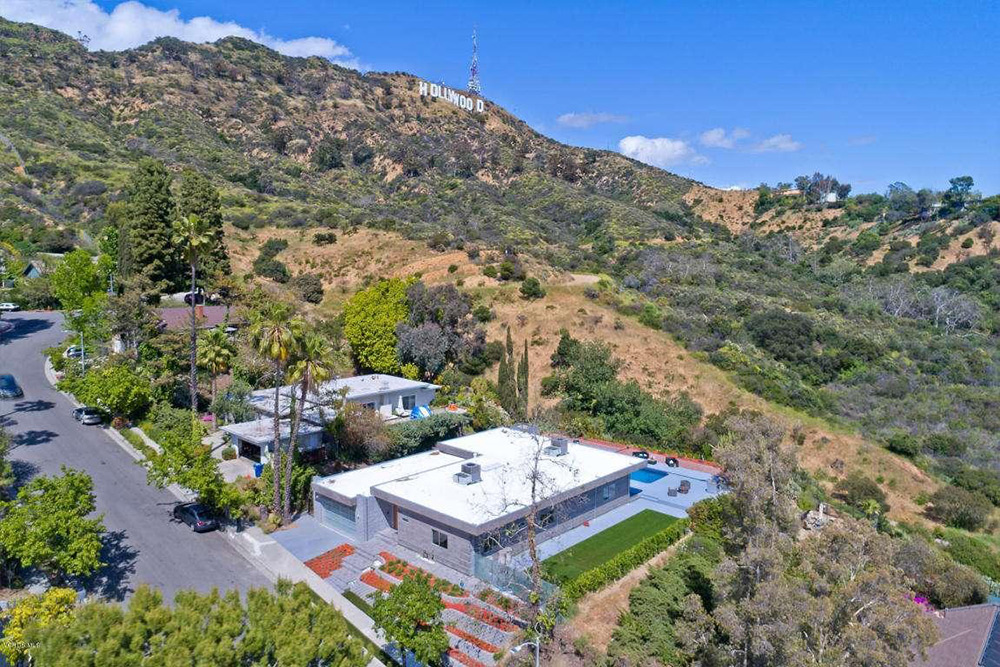 house for sale under the hollywood ca sign