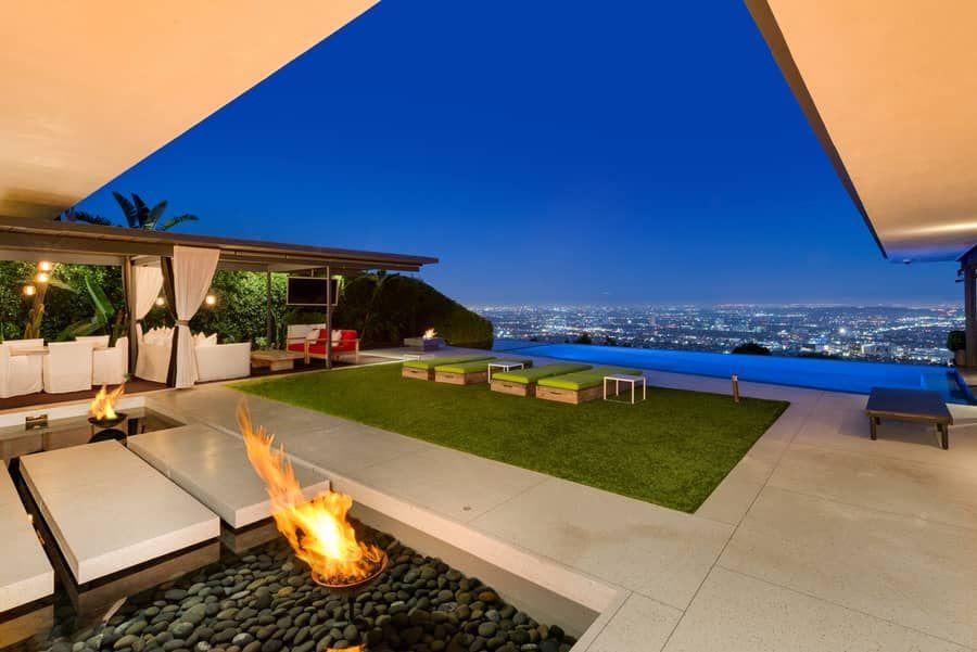 Matthew Perry Hollywood Hills Nighttime Views
