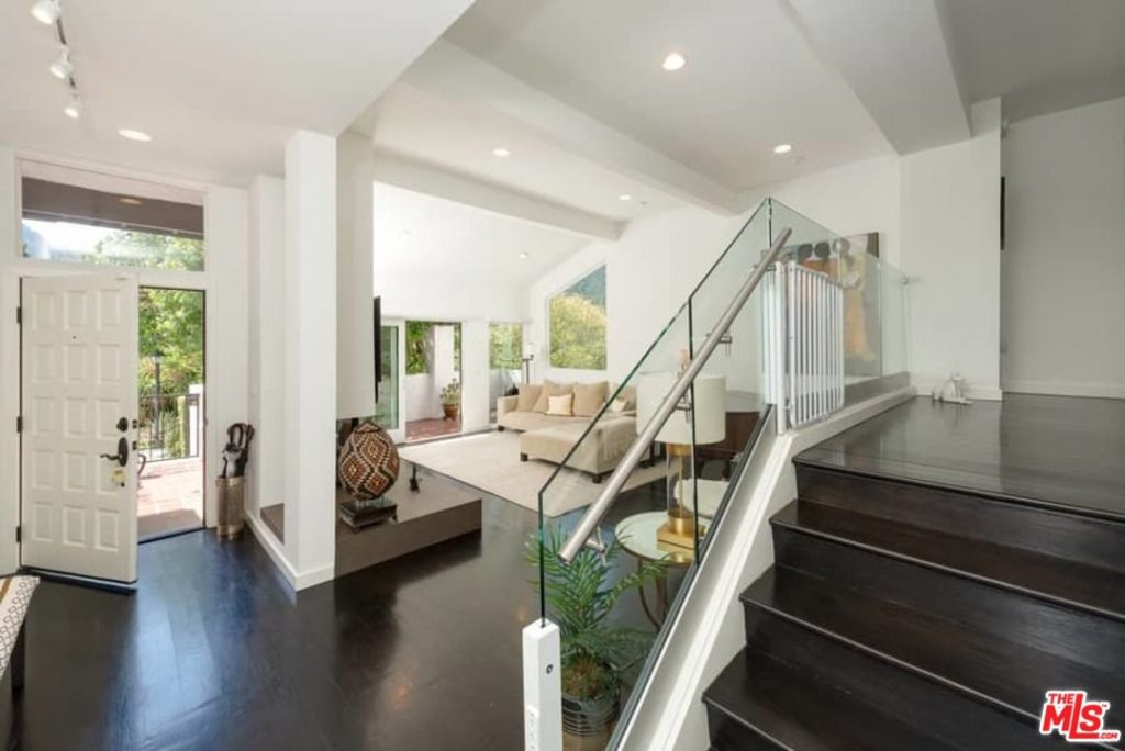 tyra banks lists her pacific palisades home for 1.499m stairs