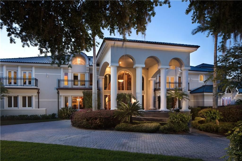 shaquille oneal lists his florida estate for $38m exterior