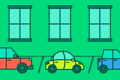 places to find parking in an apartment