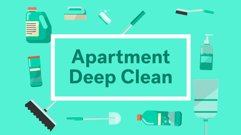 apartment cleaning checklist