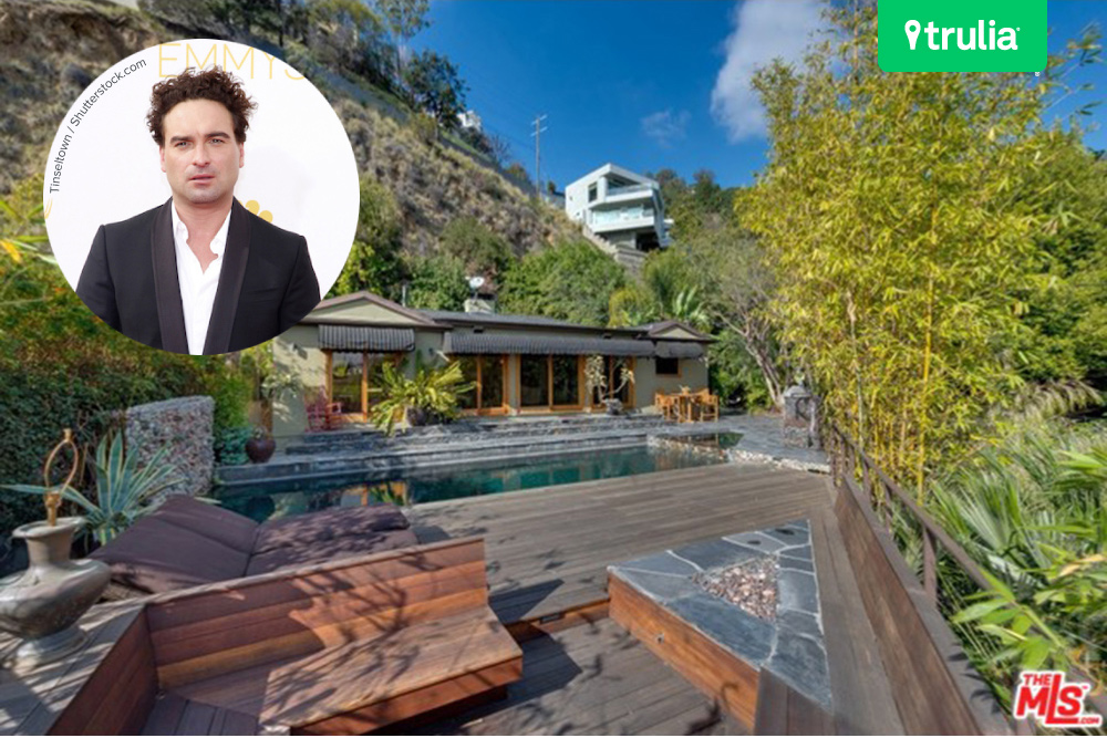 Johnny Galecki Home For Sale In Hollywood Hills CA