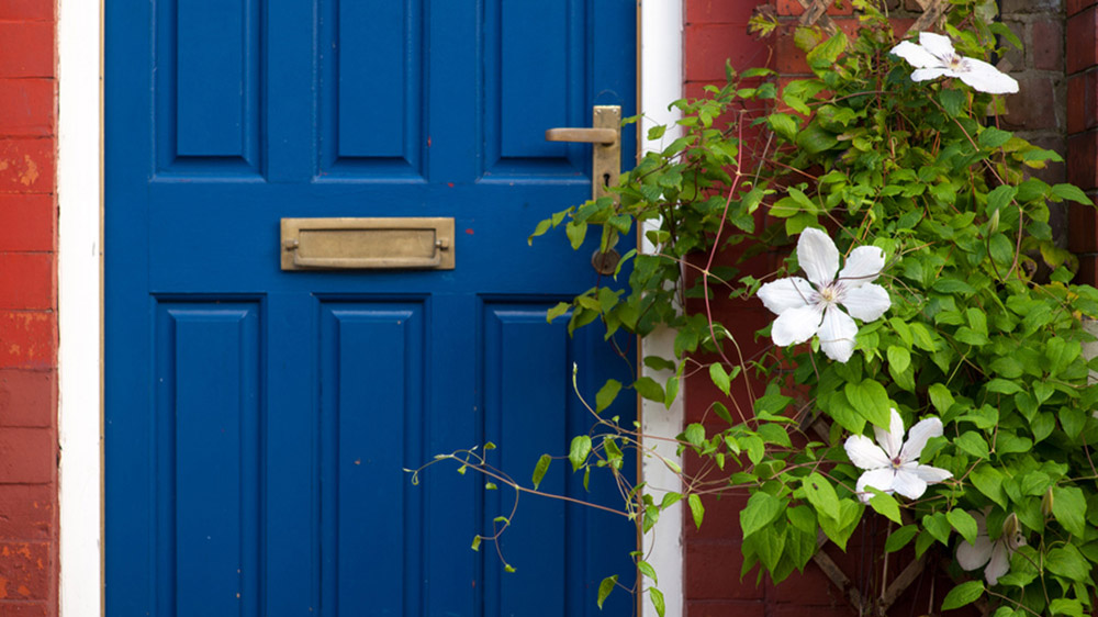 home avoiding curb appeal mistakes with blue door