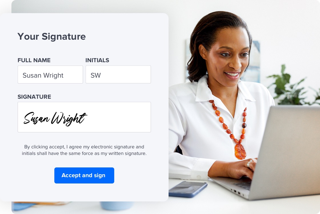 Save time signing - 1 person