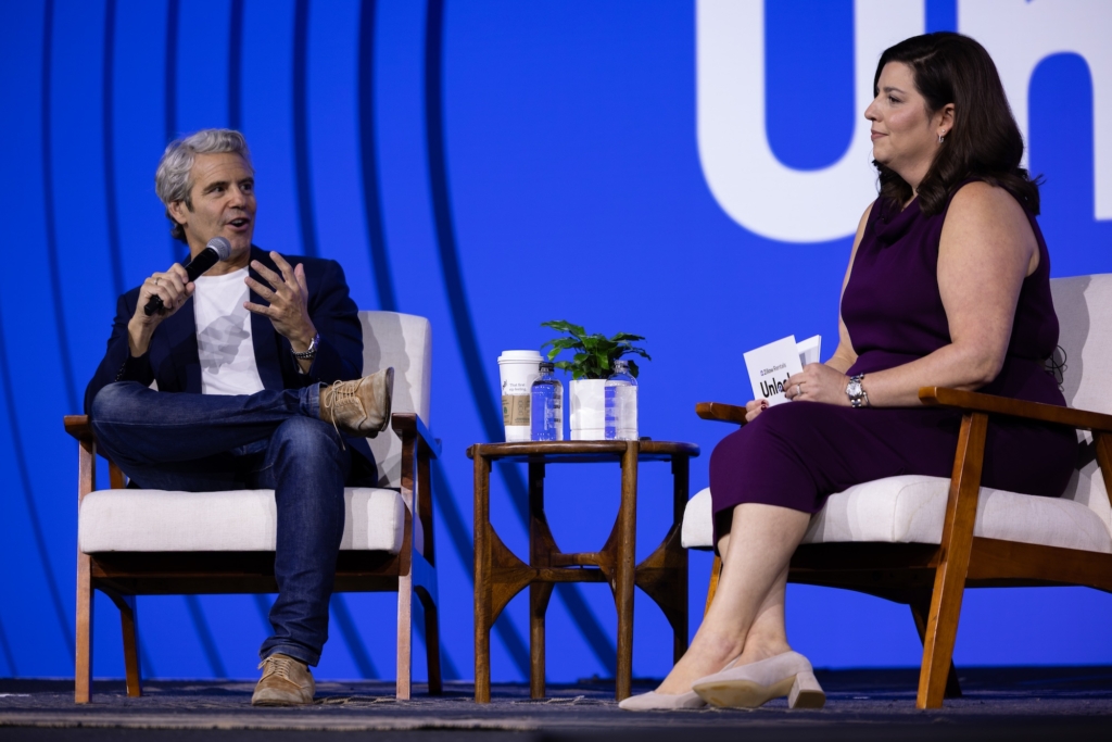 andy cohen Q&A at rentals unlock