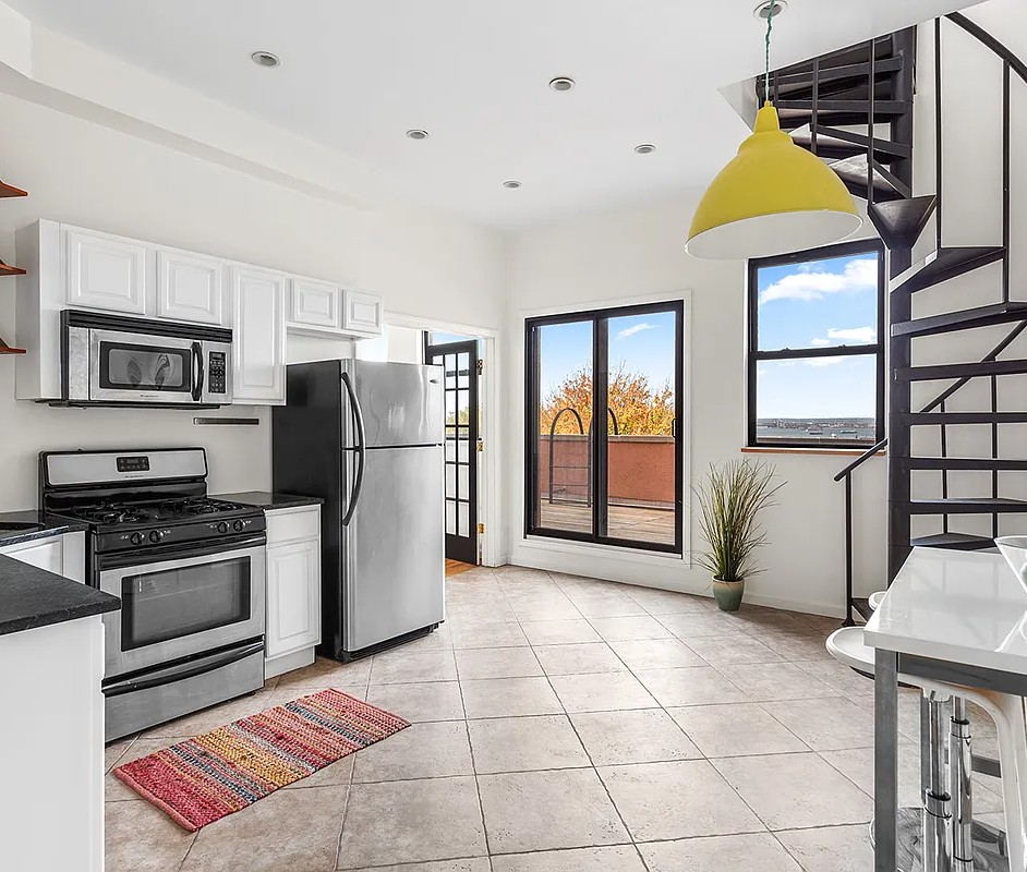 kitchen in Sunset Park duplex