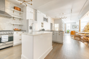 DUMBO apartment kitchen NYC open houses for December 10 and 11