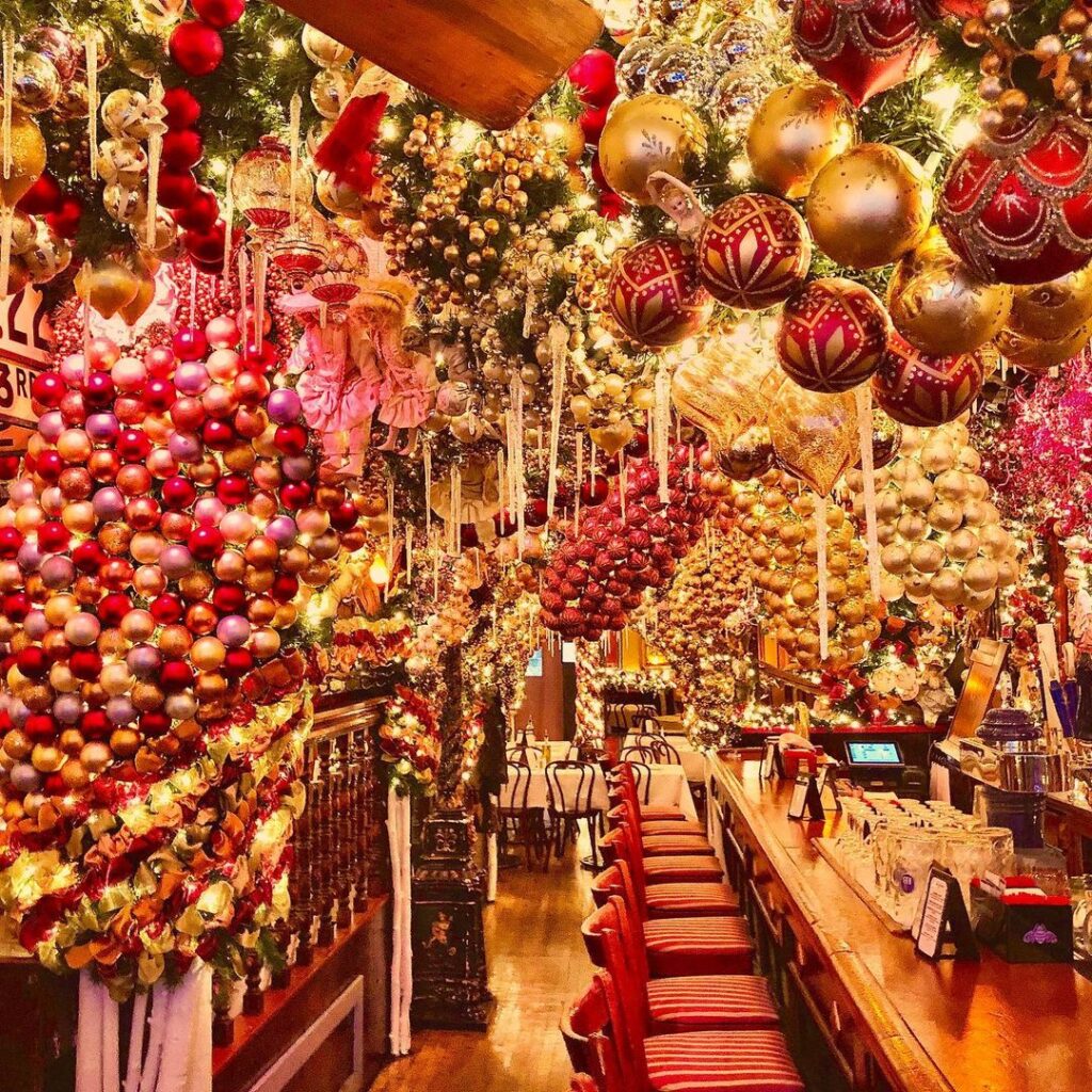 Rolf's on Christmas in NYC