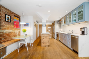 kitchen in Fort Greene apartment is one of the NYC open houses for April 1 and 2
