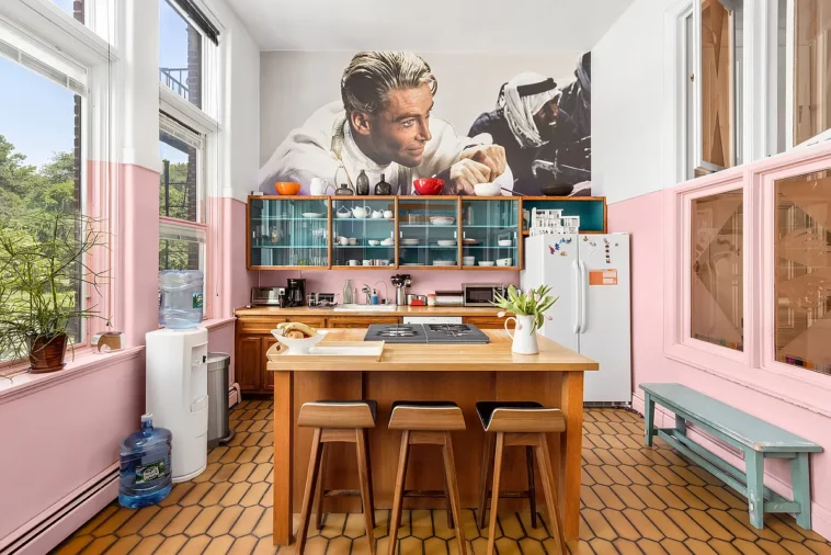 kitchen in Spike Lee's former apartment