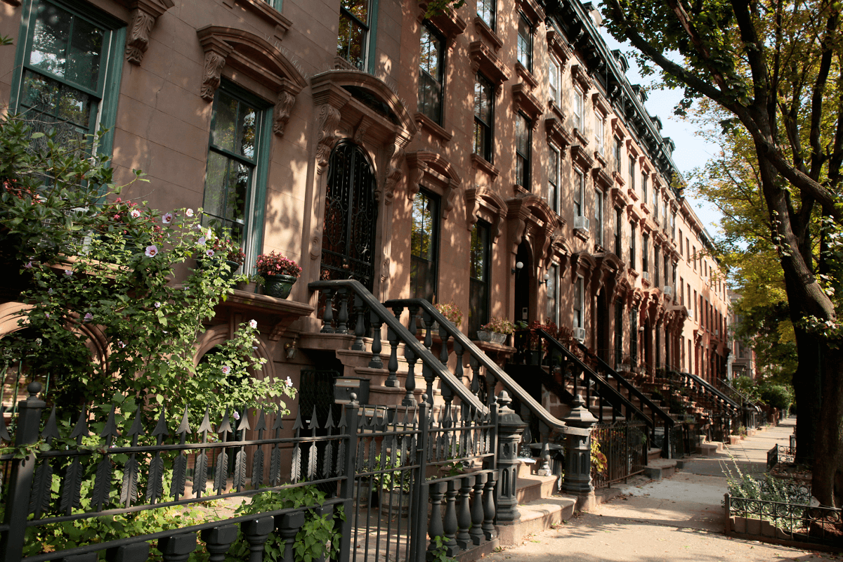 NYC brownstone history