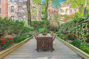 UWS condo NYC apartments with private backyards