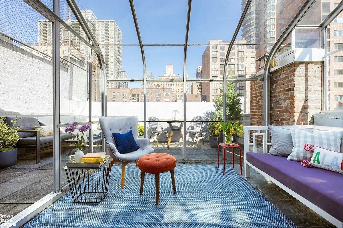 Lenox Hill rooftop solarium