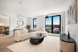 living room Astoria homes under $850K