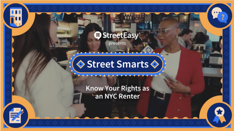 StreetEasy Street Smarts episode 1 title screen: know your rights as an NYC renter