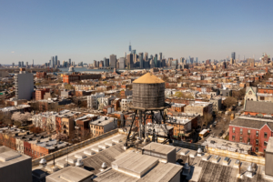 aerial view of Gowanus, Brooklyn - May Housing Market Report NYC