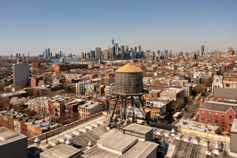 aerial view of Gowanus, Brooklyn - May Housing Market Report NYC