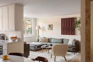 living room in West Village 1-bedroom