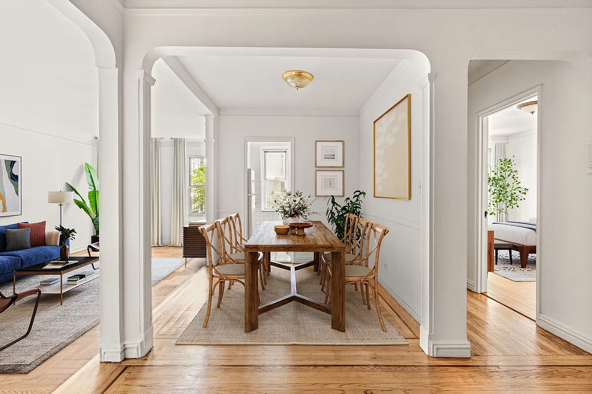 dining room in Upper West Side 1BR