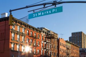 image of St Marks Place NYC