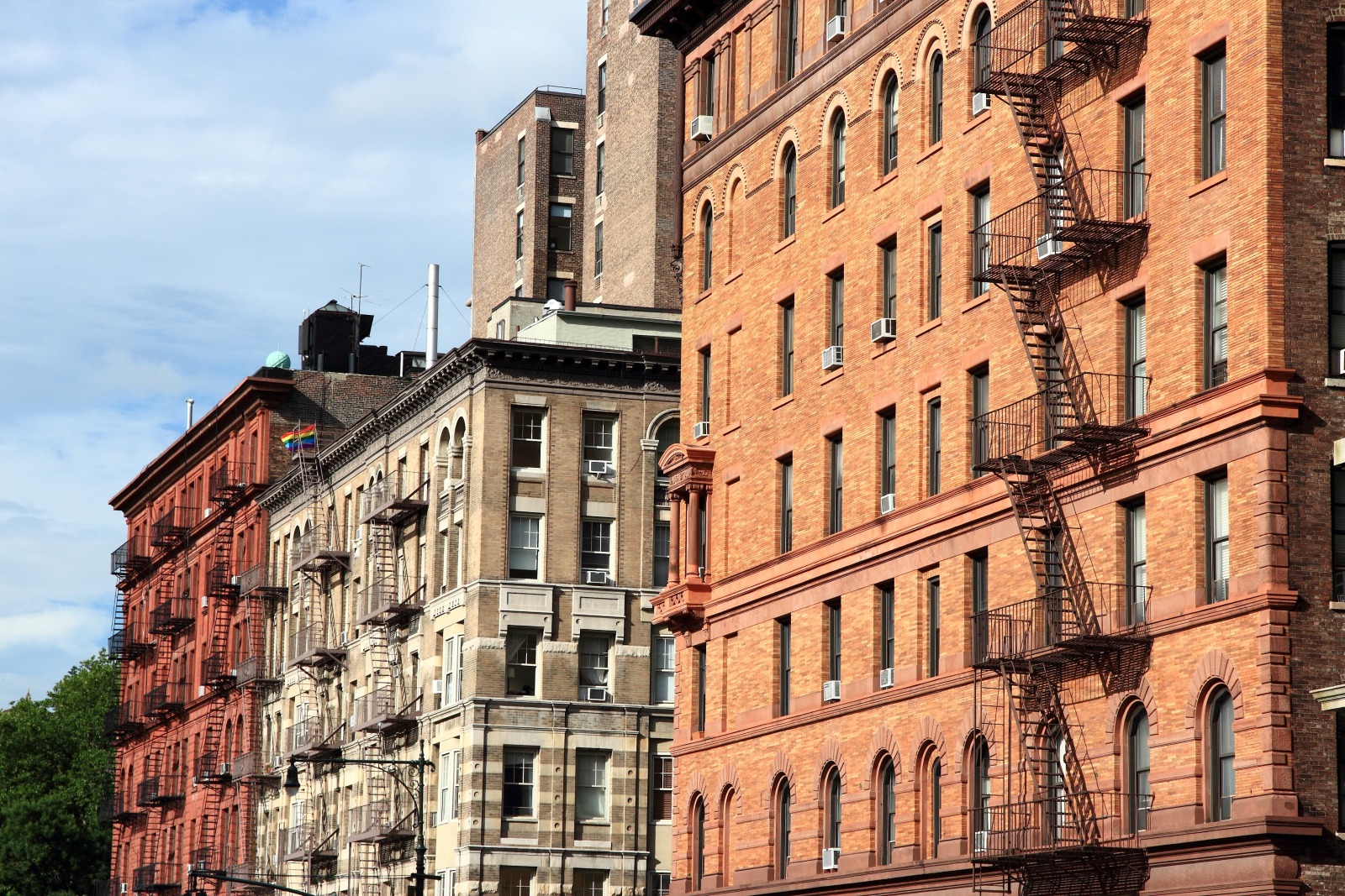 rent-stabilized apartment building