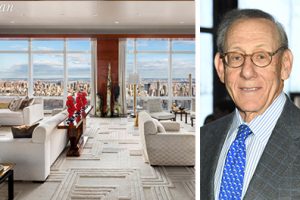 Photo of Related Companies Stephen Ross and his Time warner penthouse