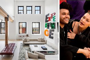 image of the weeknd and bella hadid tribeca apartment