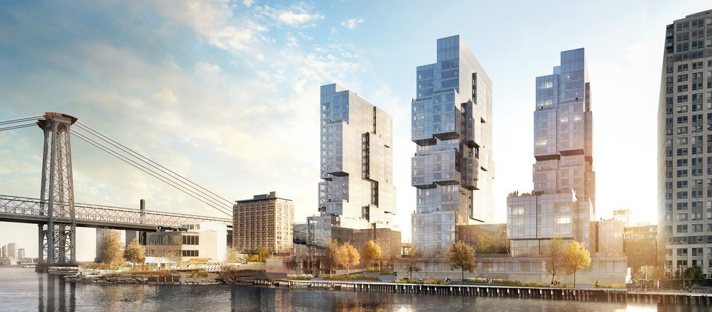 Williamsburg Brooklyn waterfront building