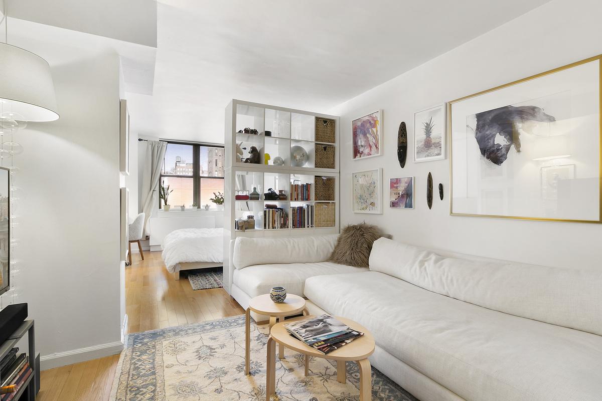 living in a studio apartment