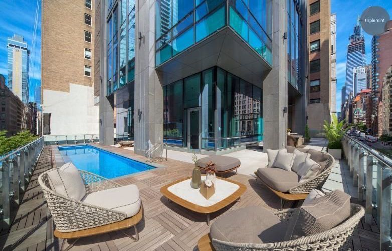 manhattan apartments with private pools - 172 madison