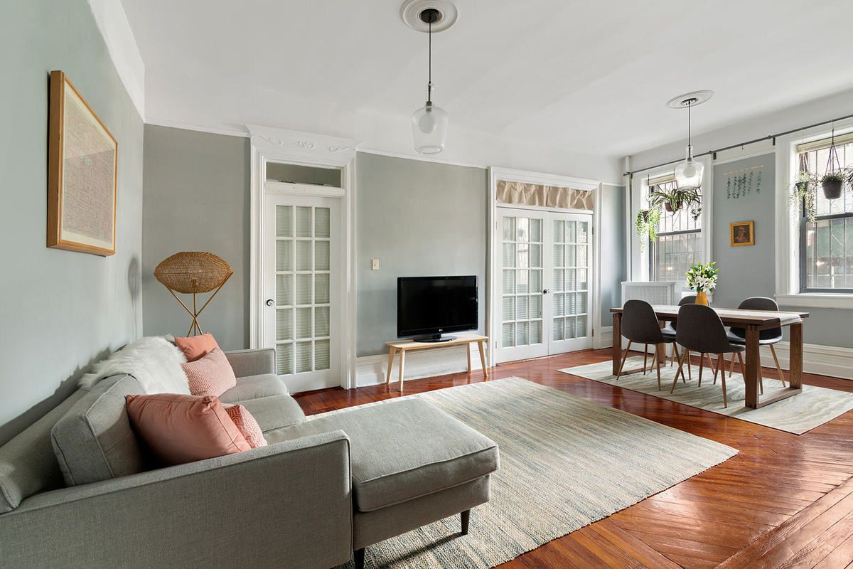 prospect park south 2br - living room