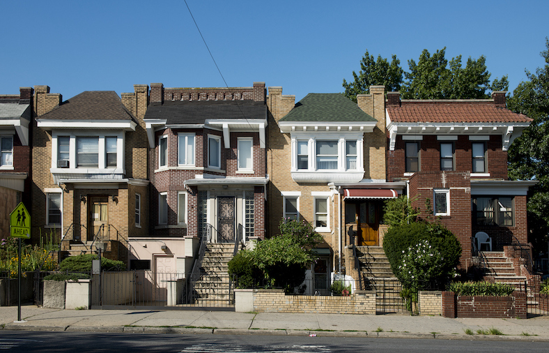 queens real estate market - brick rowhouses in astoria, queens, nyc
