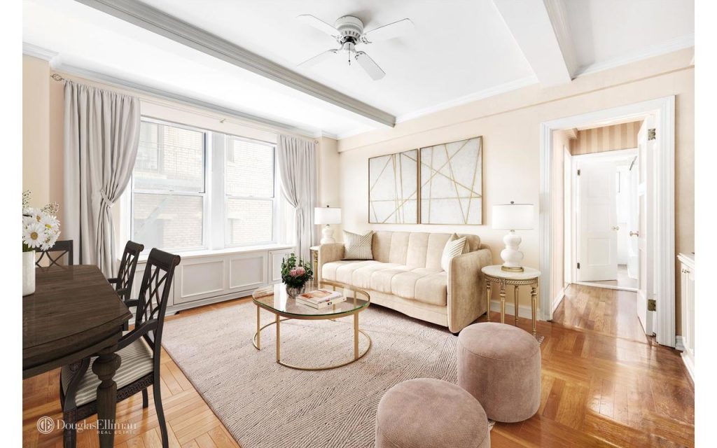 A photo of the living room at 7 East 85th Street #6C