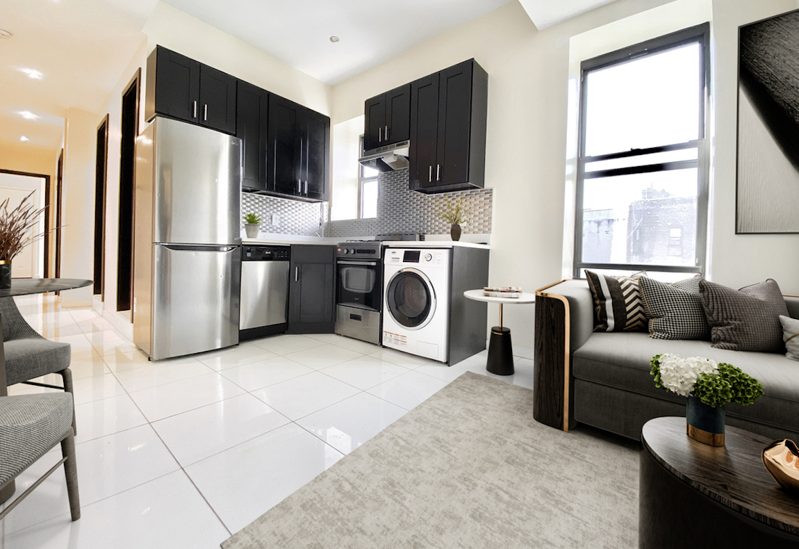 upper west side 3br - living room - kitchen