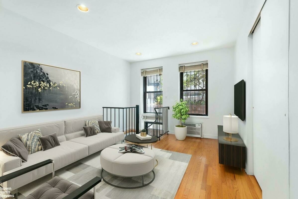 upper west side duplex - living room