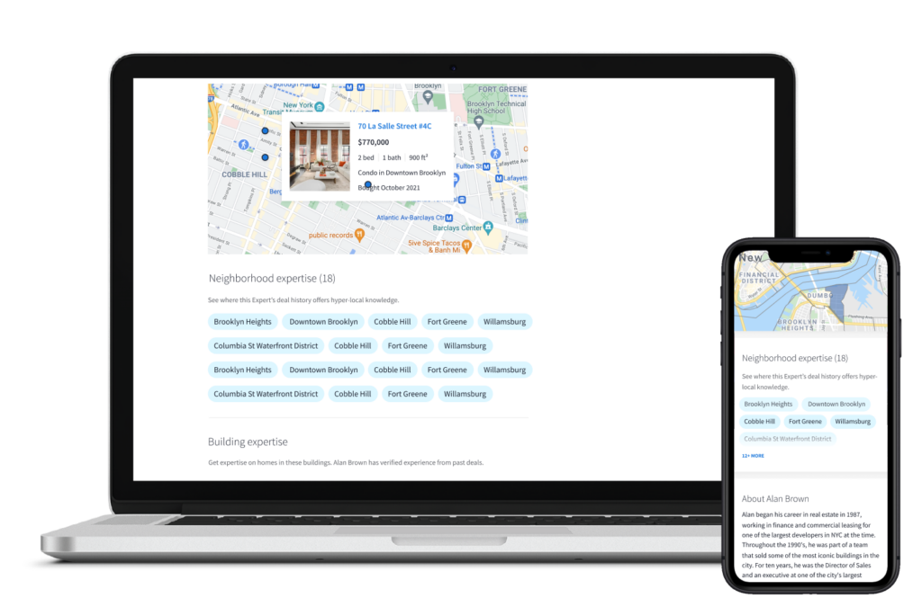 Enhanced StreetEasy Expert Profiles Now Available StreetEasy Expert
