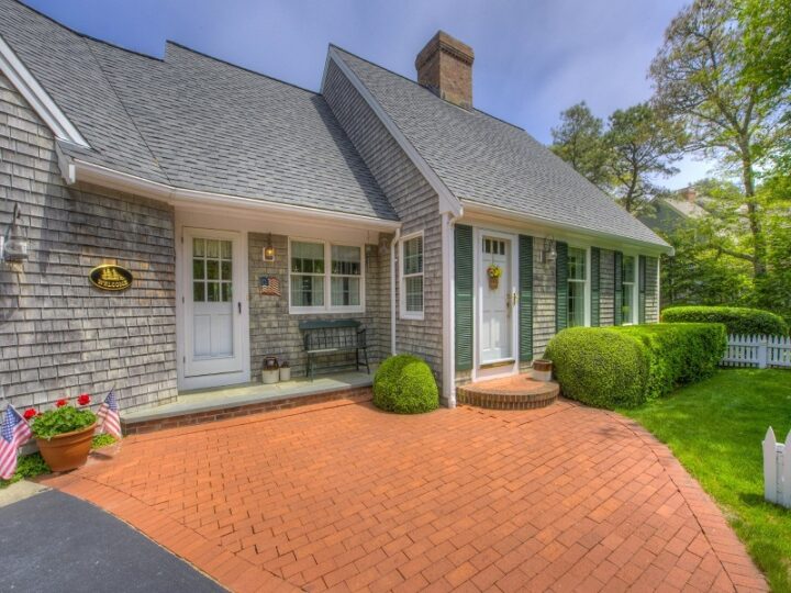 Exterior image of a Cape Cod home