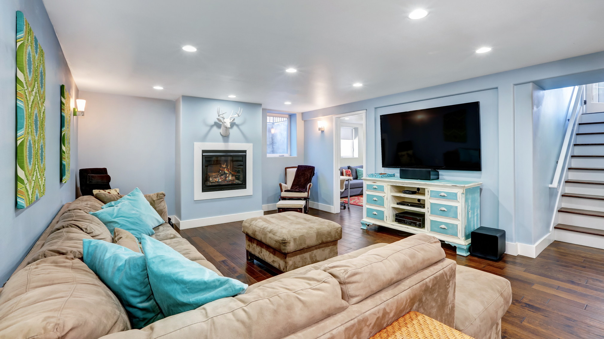 finished basement