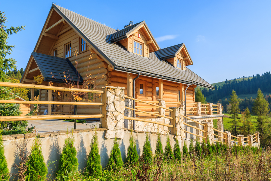 home architectural styles: log home