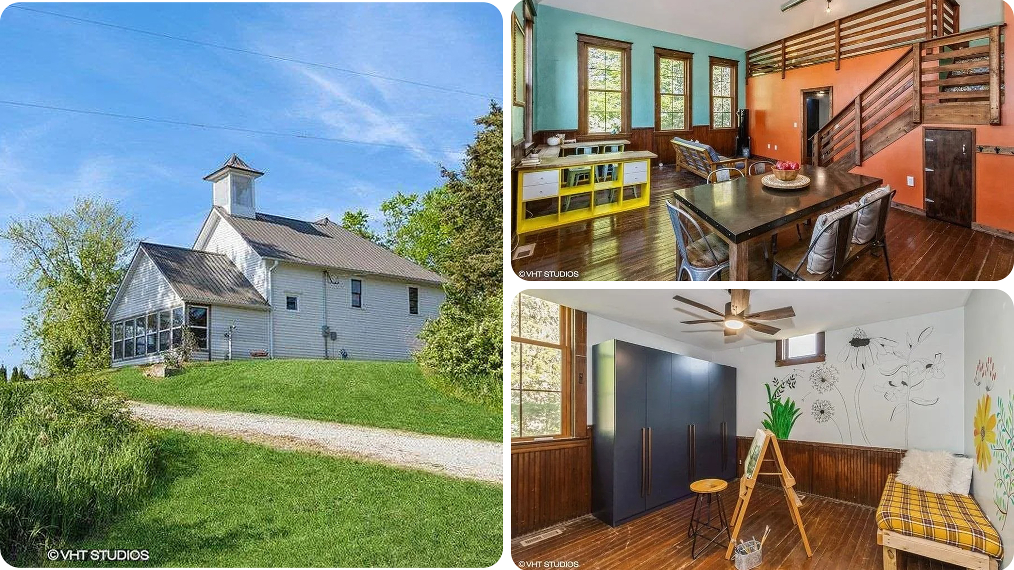 A+ in Atmosphere: A Lesson on Schoolhouses-Turned-Homes