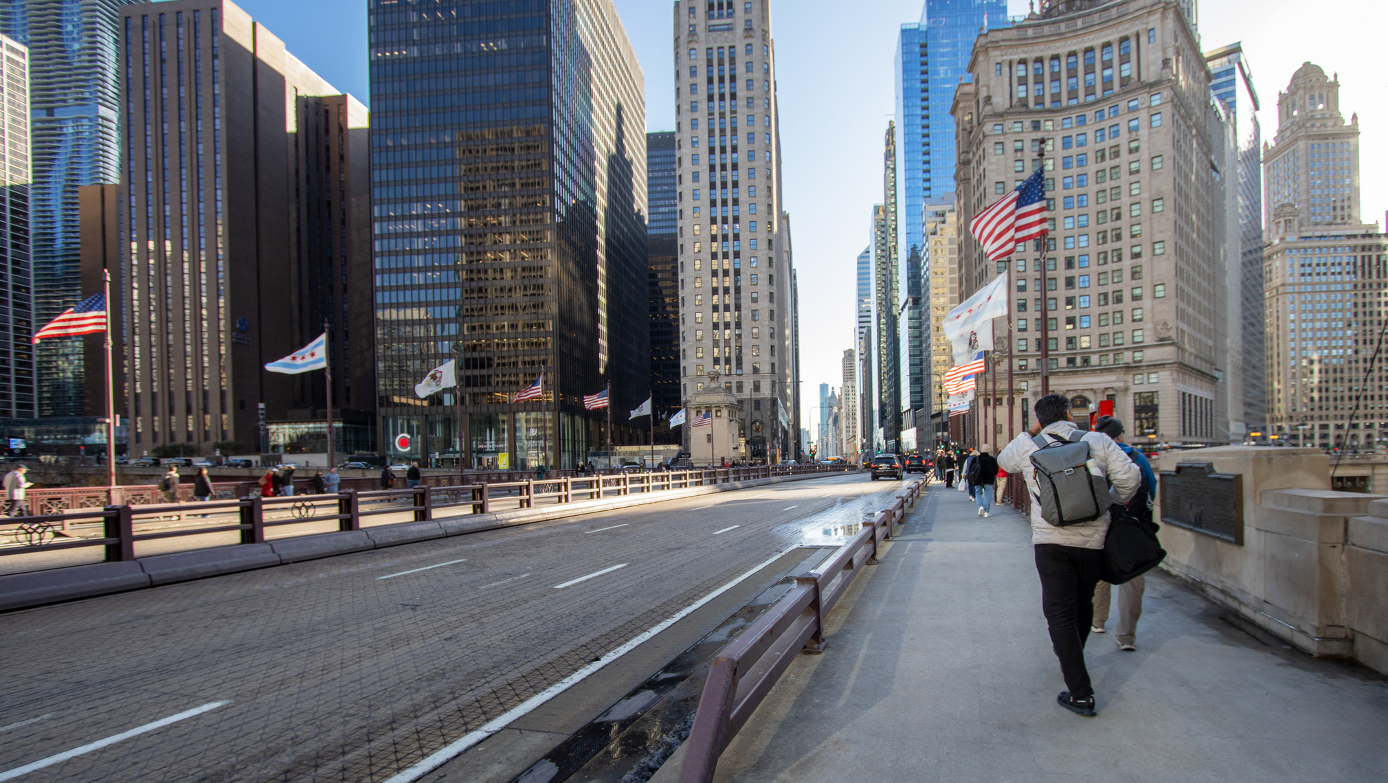Michigan Avenue in Chicago.